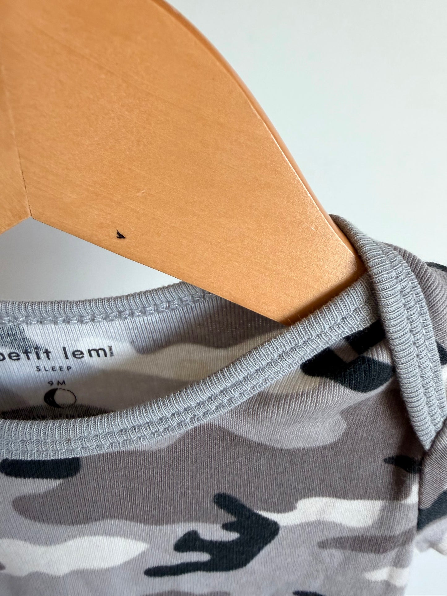 Grey Camo Bodysuit / 9m