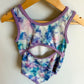 Active Tie Dye Purple Trim Leotard / 4 years