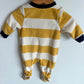 Fleece Stripe Bear Sleeper/ 3m