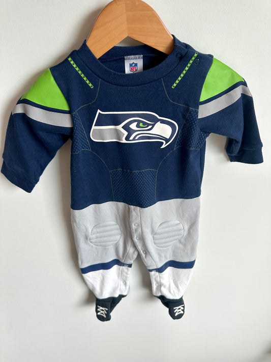 SeaHawks #12 Jumpsuit / 6m