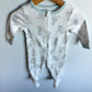 Mickey + Friends White Sleeper / 3-6m
