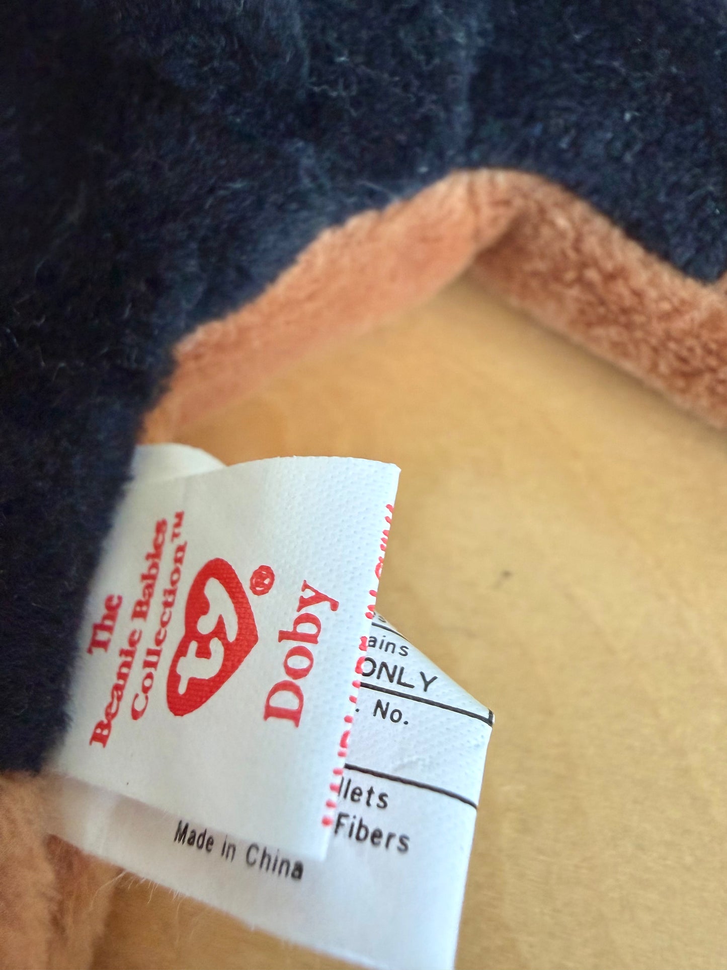 TY Doby Dog Stuffy Toy