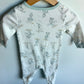 Mickey + Friends White Sleeper / 3-6m