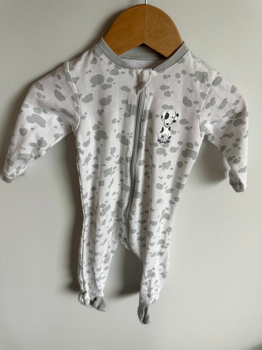 Dalmatian Zip Sleeper / 6m
