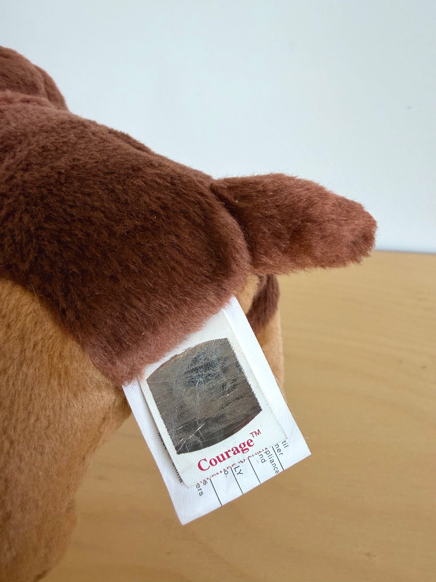 TY Courage Dog Stuffy Toy