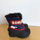 Sorel Navy + Red Winter Boots / Size 7 Toddler