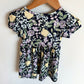 Floral Navy Dress / 12m