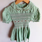 Mint Embroidery Rushing Dress / 3-4T?