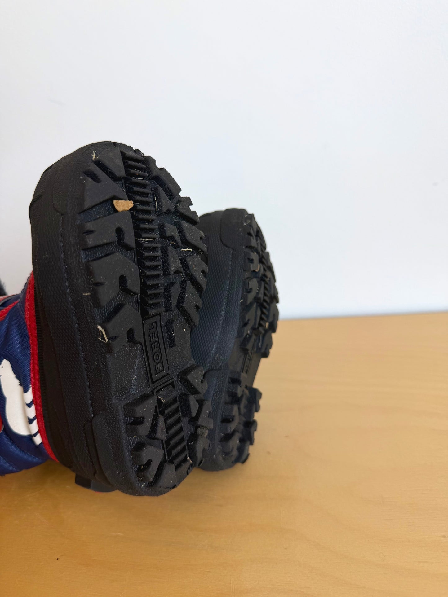 Sorel Navy + Red Winter Boots / Size 7 Toddler