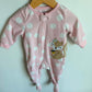 Squirrel Pink Sleeper / 6m