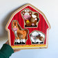 Farm Animal Shape Puzzle (No Shipping)