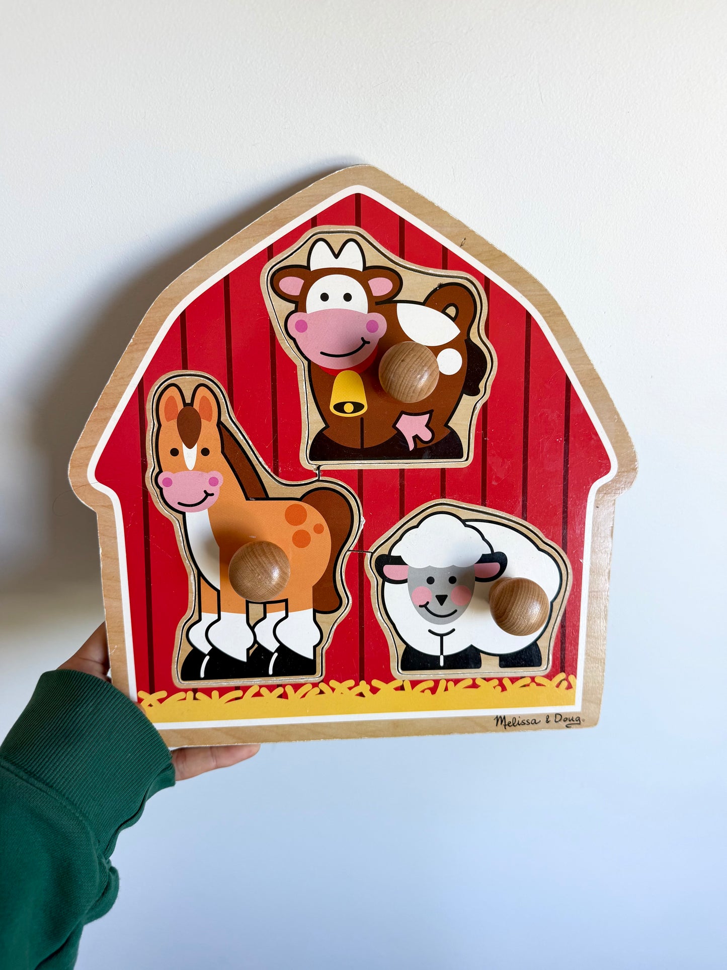 Farm Animal Shape Puzzle (No Shipping)
