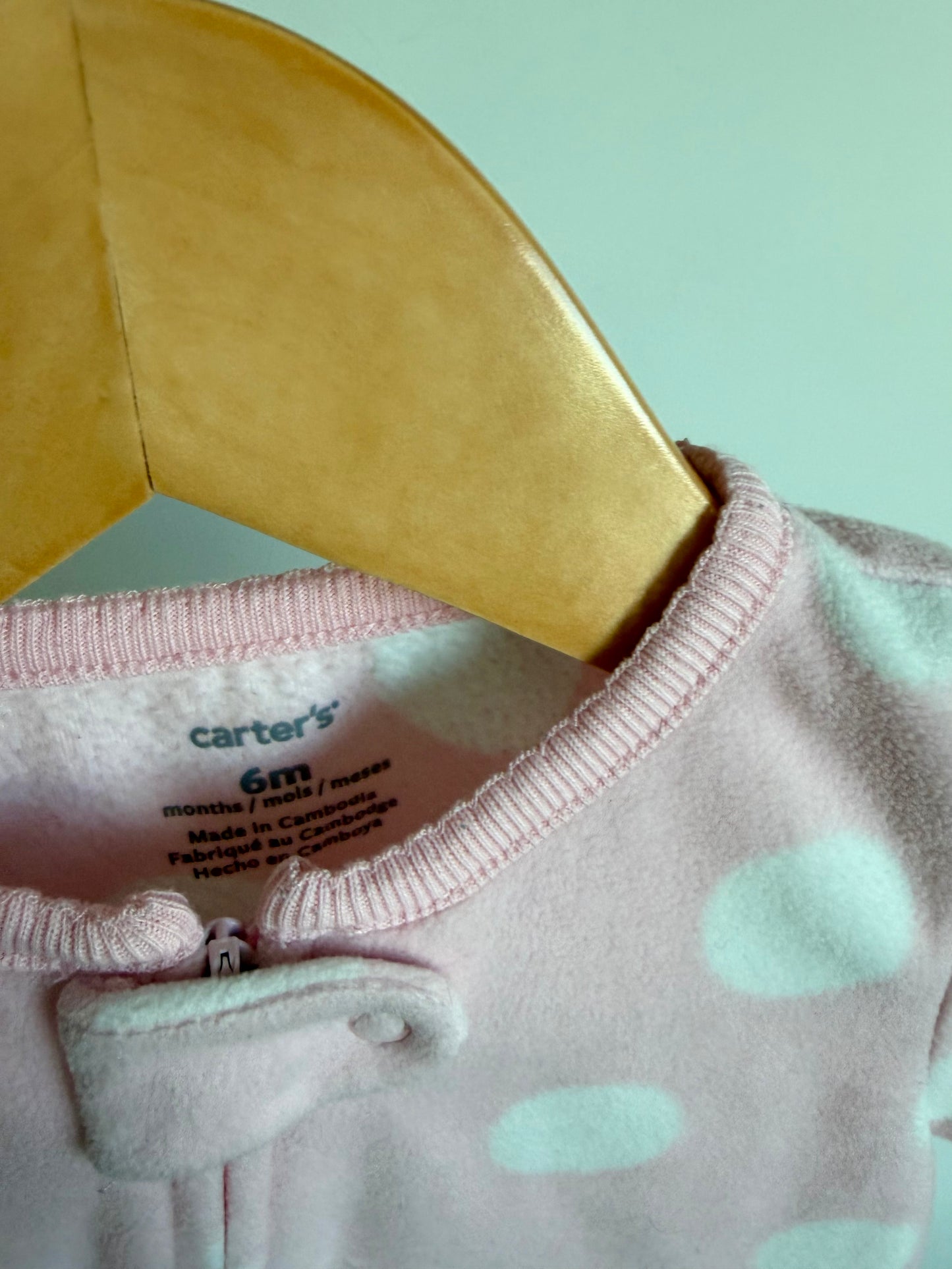 Squirrel Pink Sleeper / 6m