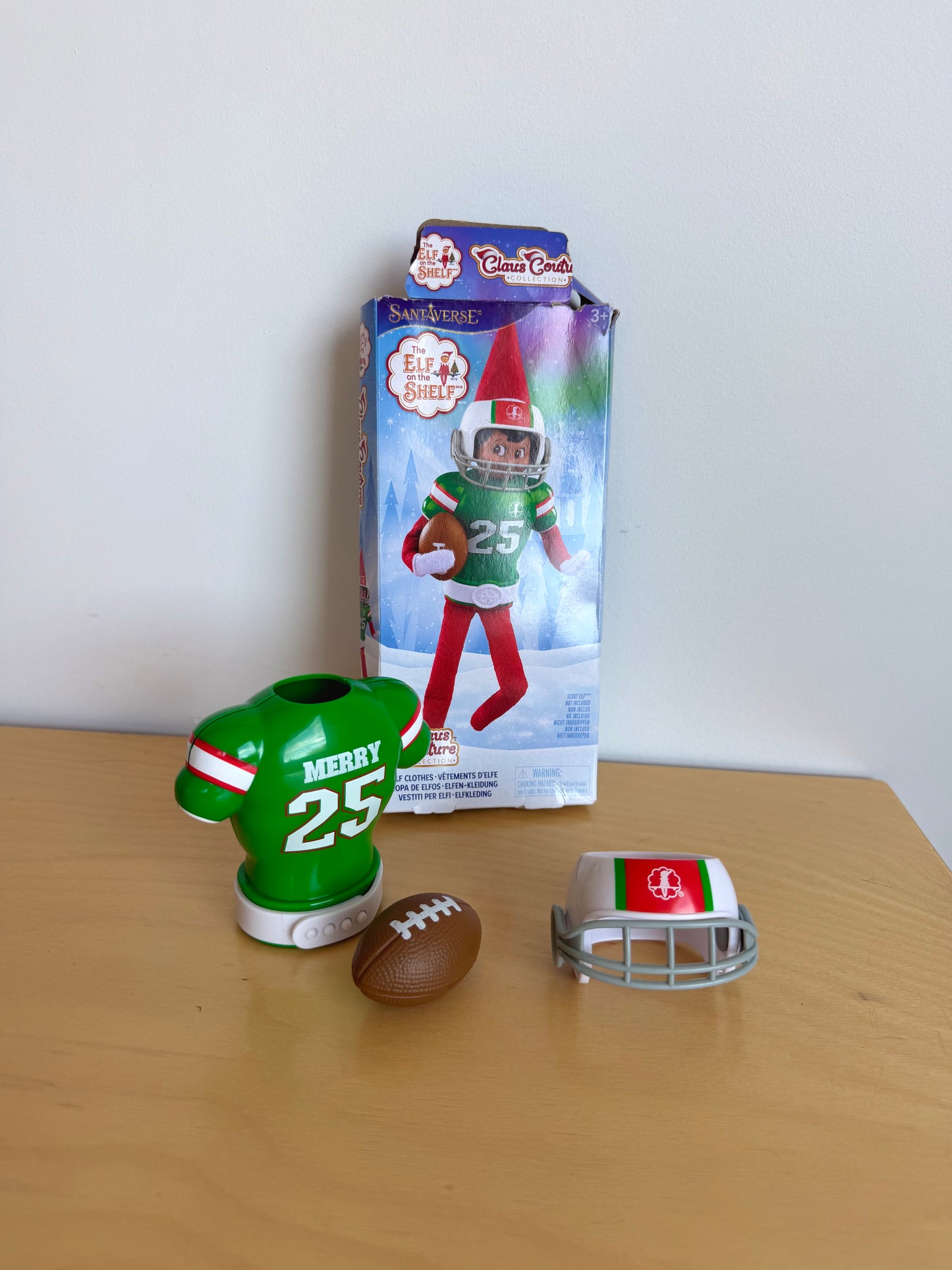 Elf on the Shelf Football Clothing Toy (No Shipping)