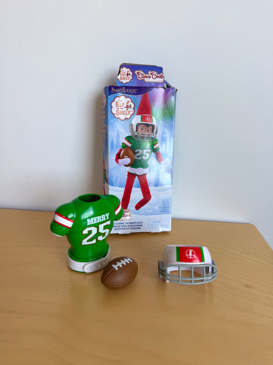 Elf on the Shelf Football Clothing Toy (No Shipping)