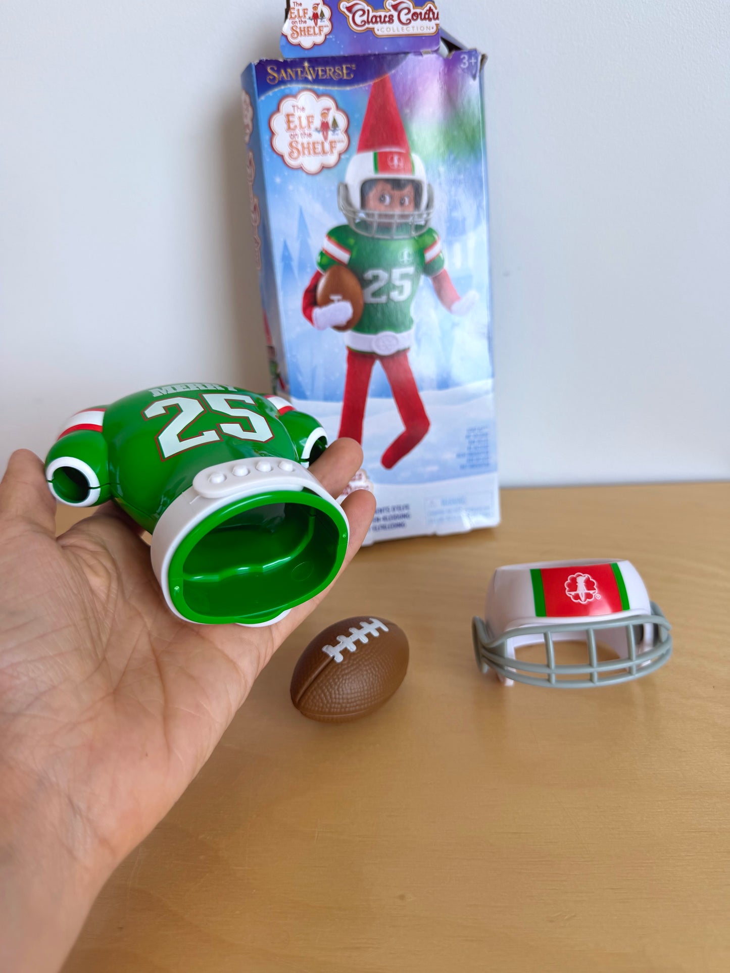 Elf on the Shelf Football Clothing Toy (No Shipping)