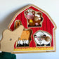 Farm Animal Shape Puzzle (No Shipping)