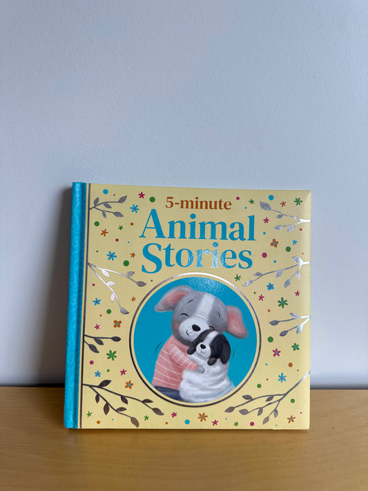 5 Minute Animal Stories Hardcover (No shipping) / 3-5 years