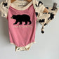 Bearly Sleeping Bodysuit + Toque Set / 3-6m