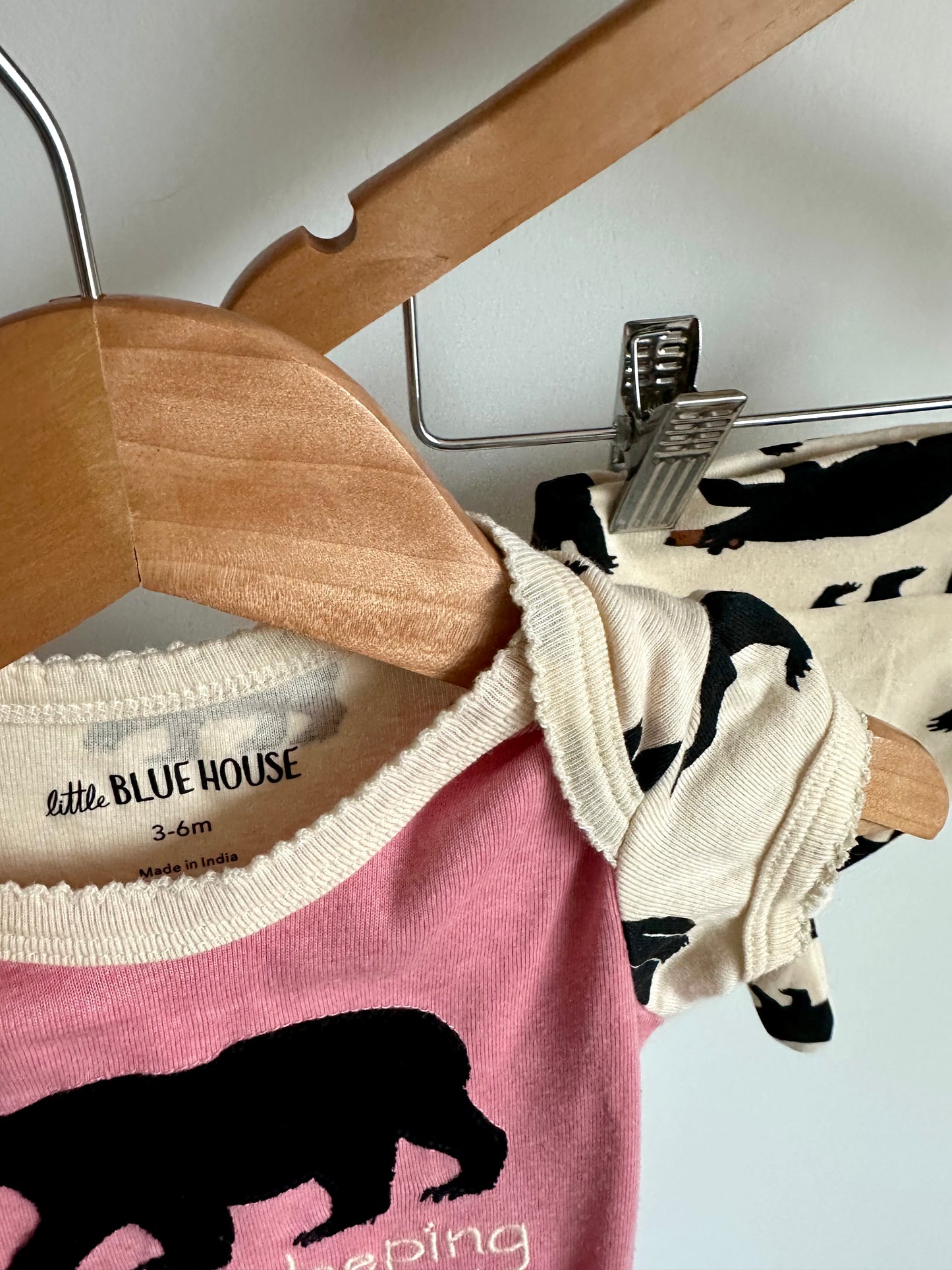 Bearly Sleeping Bodysuit + Toque Set / 3-6m