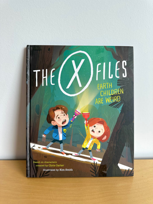 The X Files Hardcover Book (No Shipping)/ 4-8 years