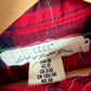 Plaid with Shimmer Red Belt Dress / 2-3T