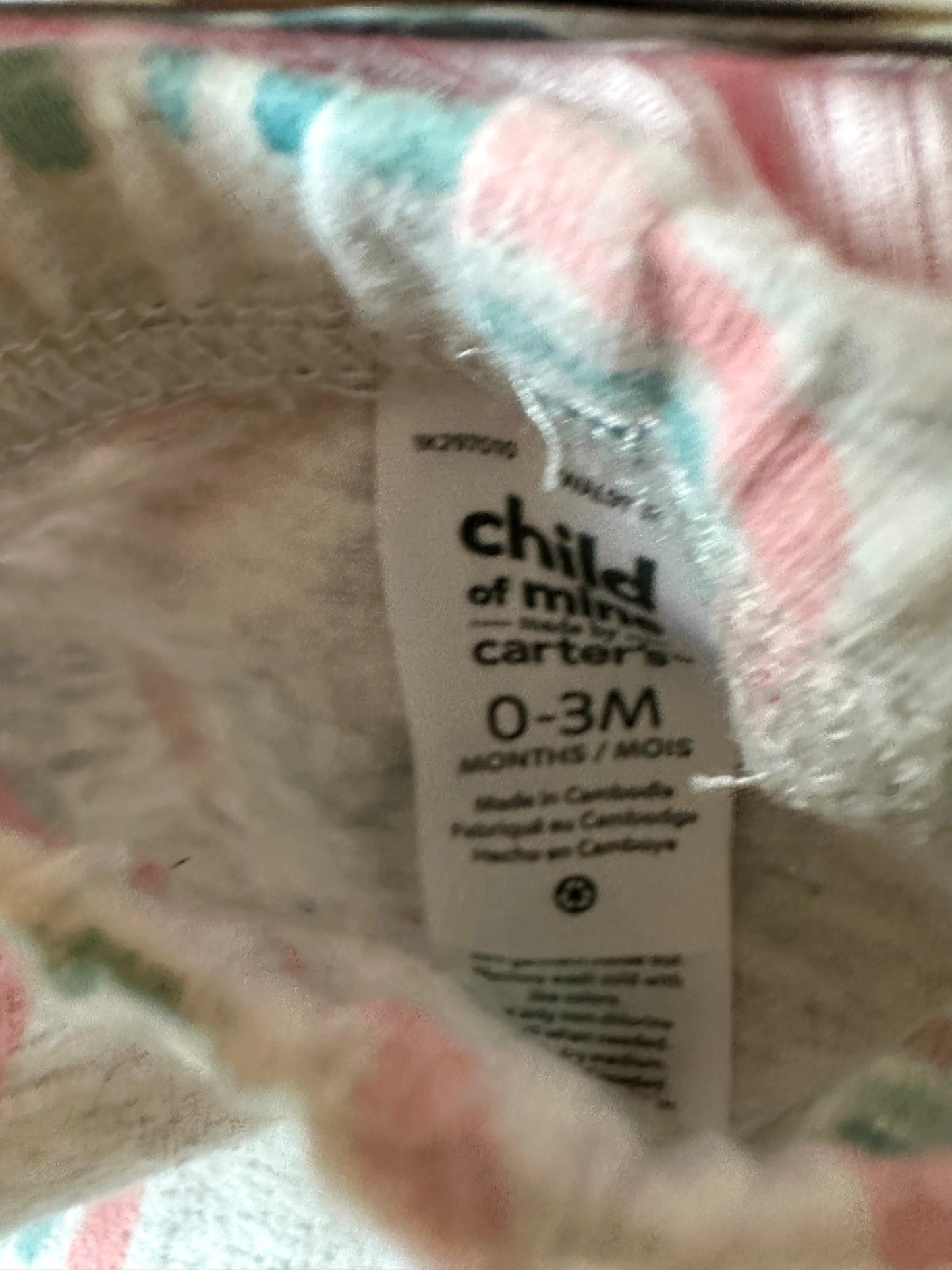 Rainbow Grey Pants / 0-3m