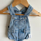 Heart Bubble Overalls (With Tag) / 3-6m