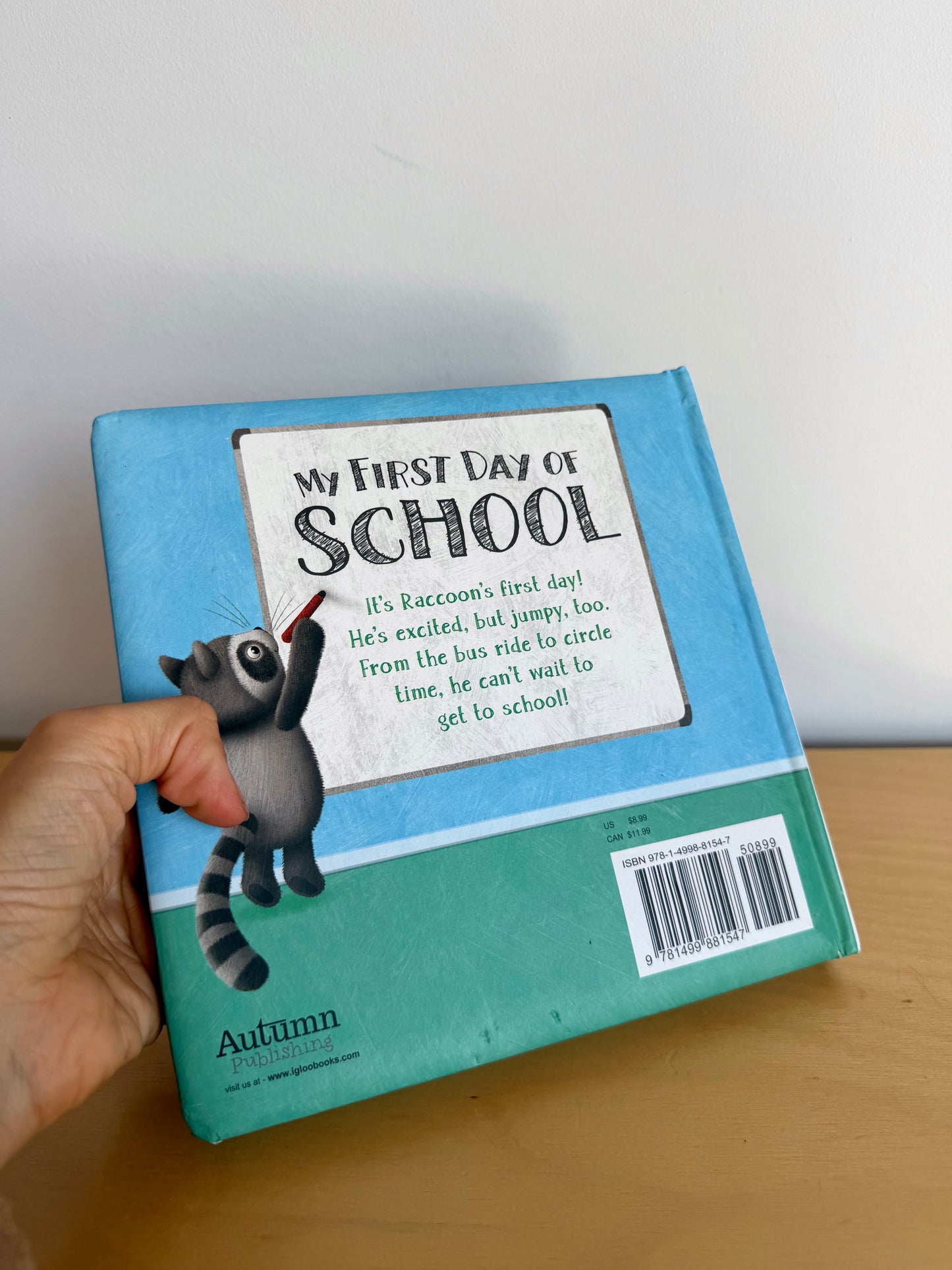 My First Day Of School Book / 1-5 years