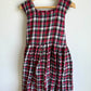 Redfish Reversible Dress - Tartan + Floral Dress / 8 years