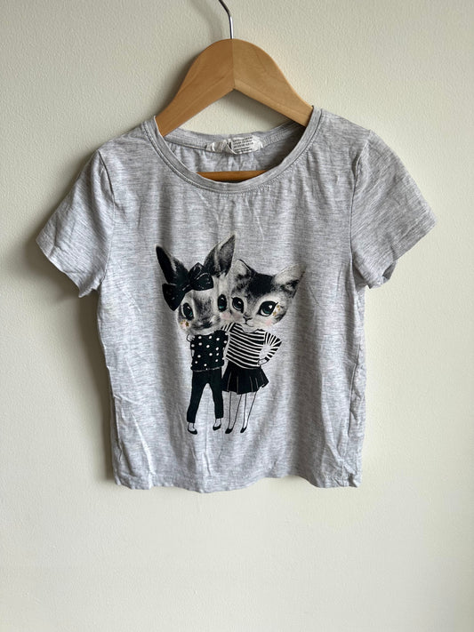 Cat Friends T-Shirt / 6-8 years