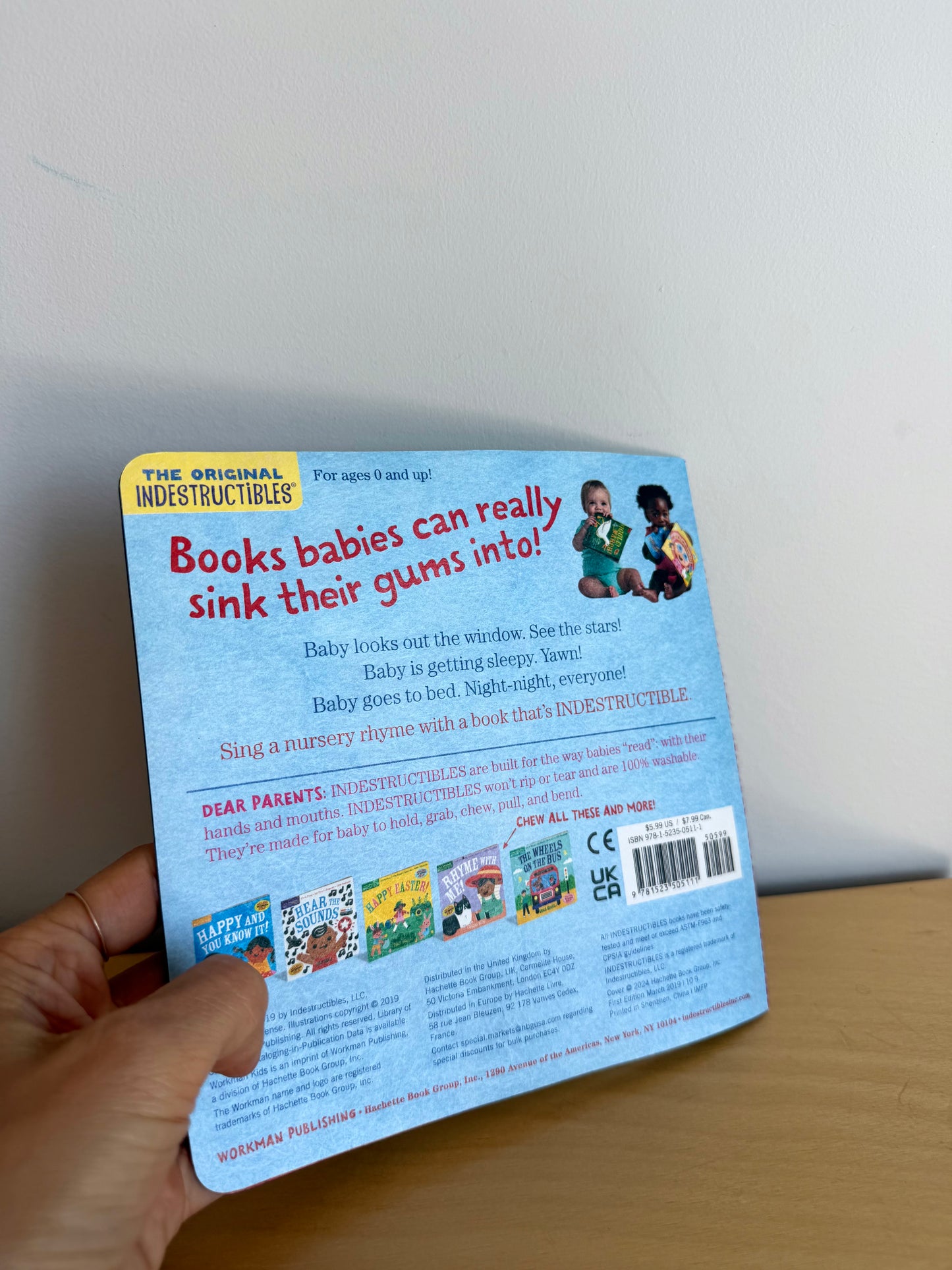 Twinkle Twinkle Indestructible Book / 0-1 years