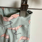 Handcrafted on Vancouver Island Flamingo Leggings / 3-6m
