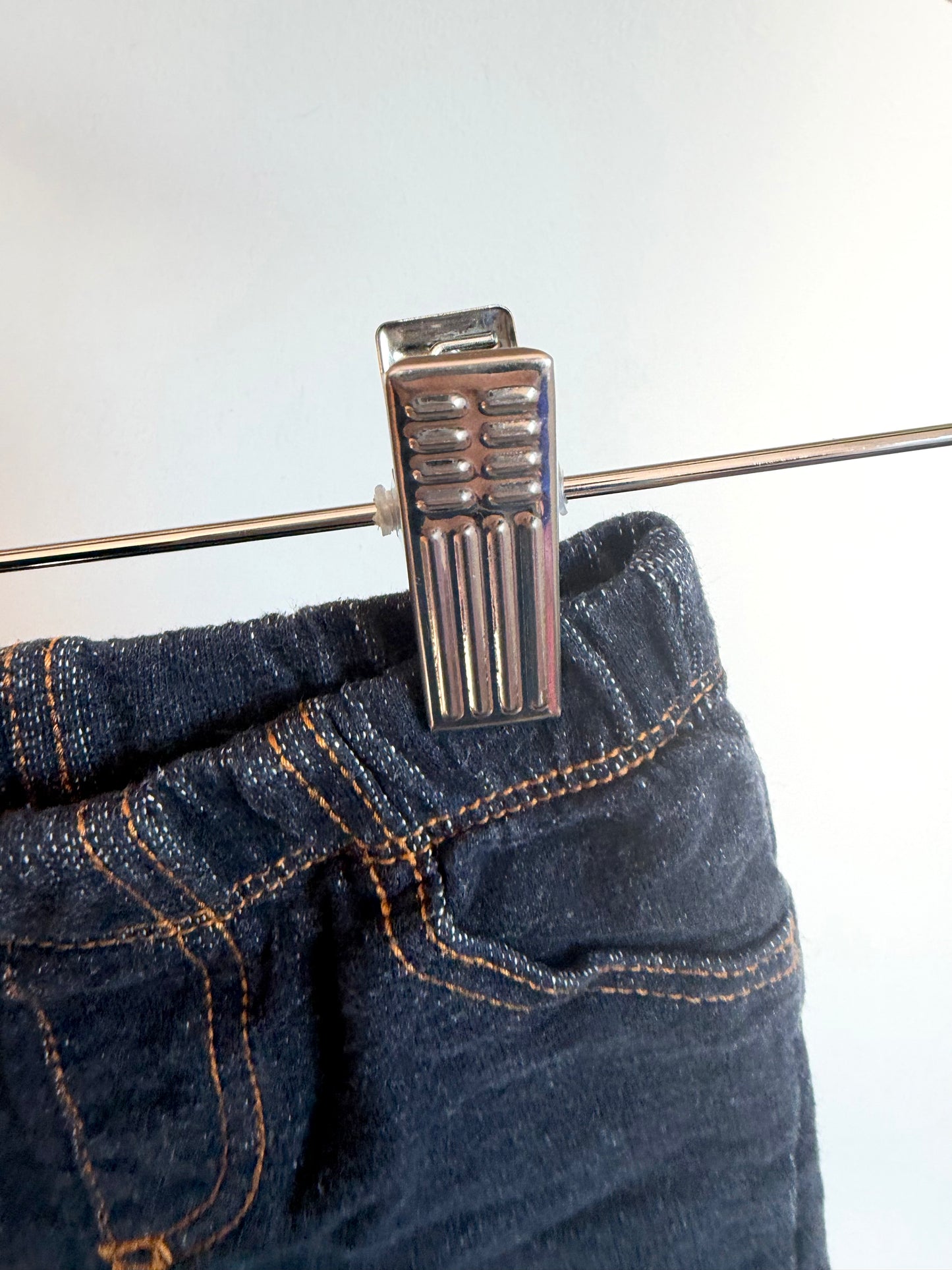 Dark Jean Like Stretchy Pants / 9m
