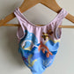 Dolphin Sequin Swimsuit / 3-6m