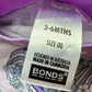 Bonds Flared Purple Floral Pants / 3-6m (Size 00)