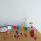 Polly Pocket Dolls + Toy Set