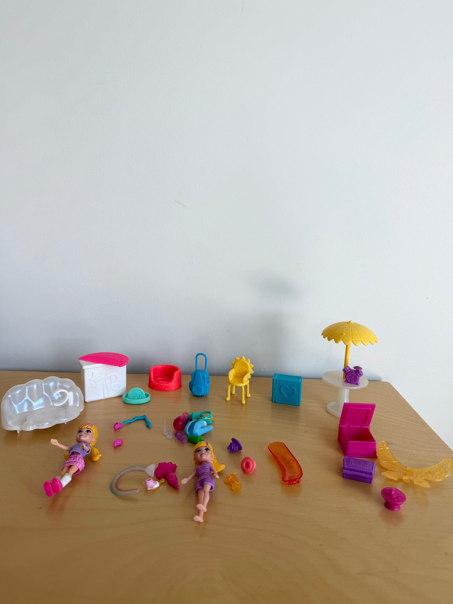 Polly Pocket Dolls + Toy Set