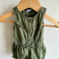 Cargo Green Romper / 0-3m