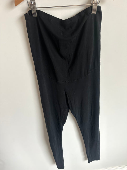 H&M Black Maternity Leggings / Medium