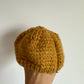 Handmade Flower Knit Toque / 0-3m?