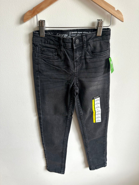 Super Skinny Dark Grey Pants (With Tags) / 6 years