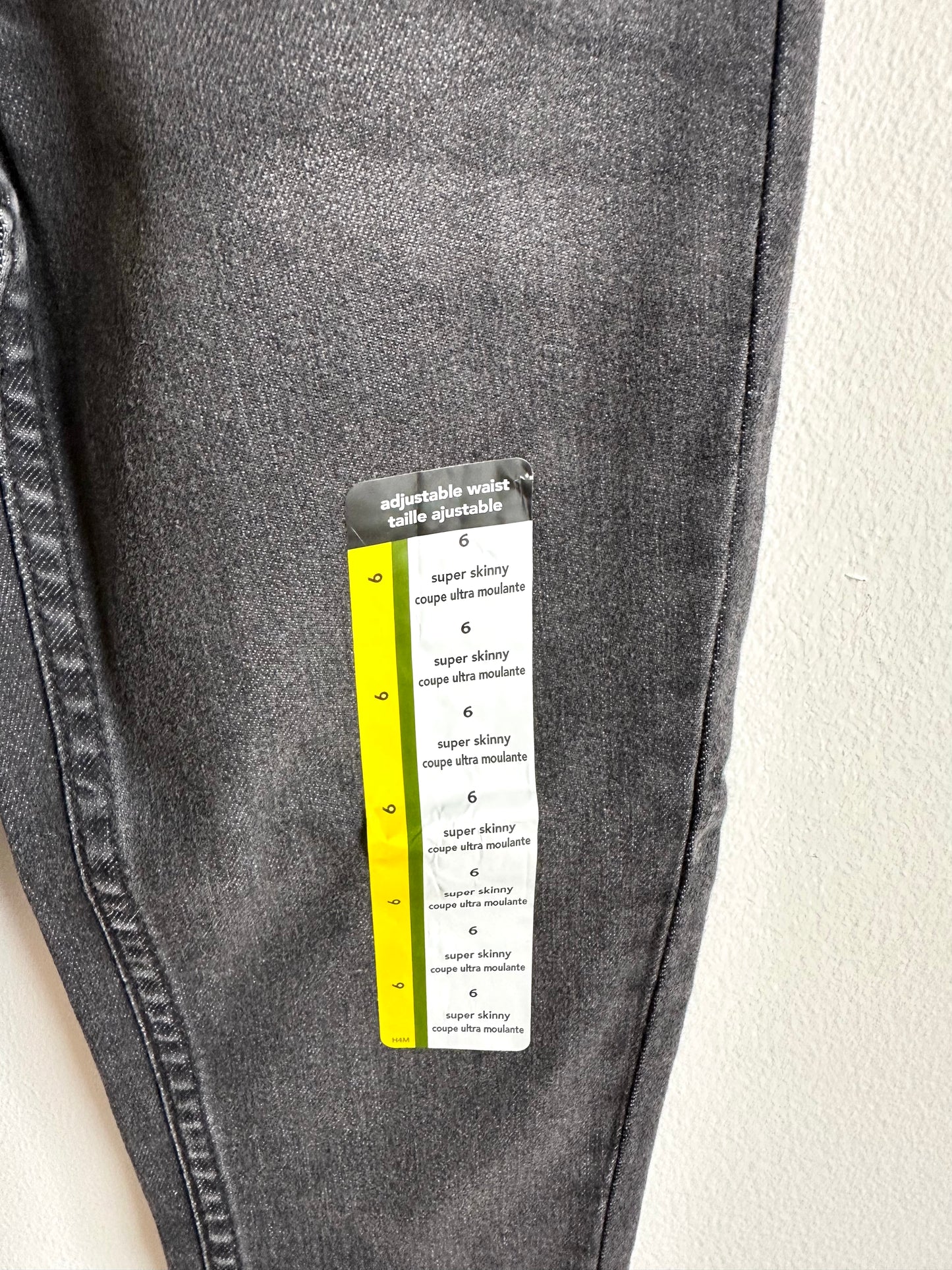 Super Skinny Dark Grey Pants (With Tags) / 6 years