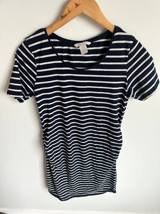 H&M Navy Stripe Maternity Dress / Medium