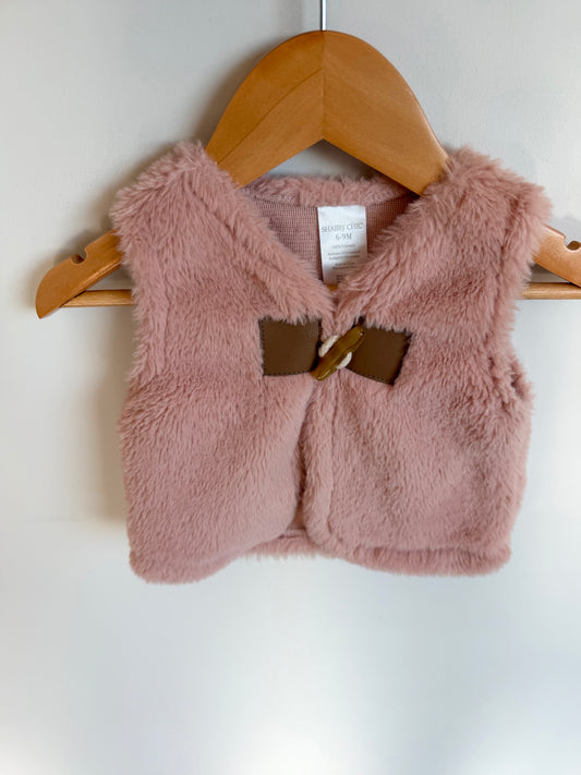Soft Pink Vest / 6-9m