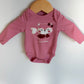 Fox "I Love Mommy" Textured Bodysuit / 3m