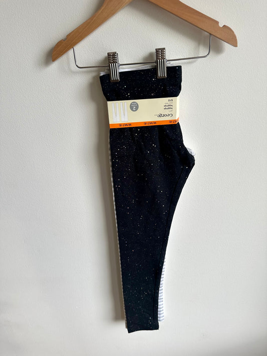 Speckled + Stripes Leggings (With Tags) / 7-8 years (m)