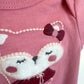 Fox "I Love Mommy" Textured Bodysuit / 3m