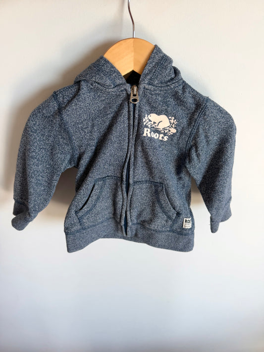 Roots Blue Hoodie / 18-24m