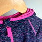 Purple Speckled Zip Hoodie / 9-10 years